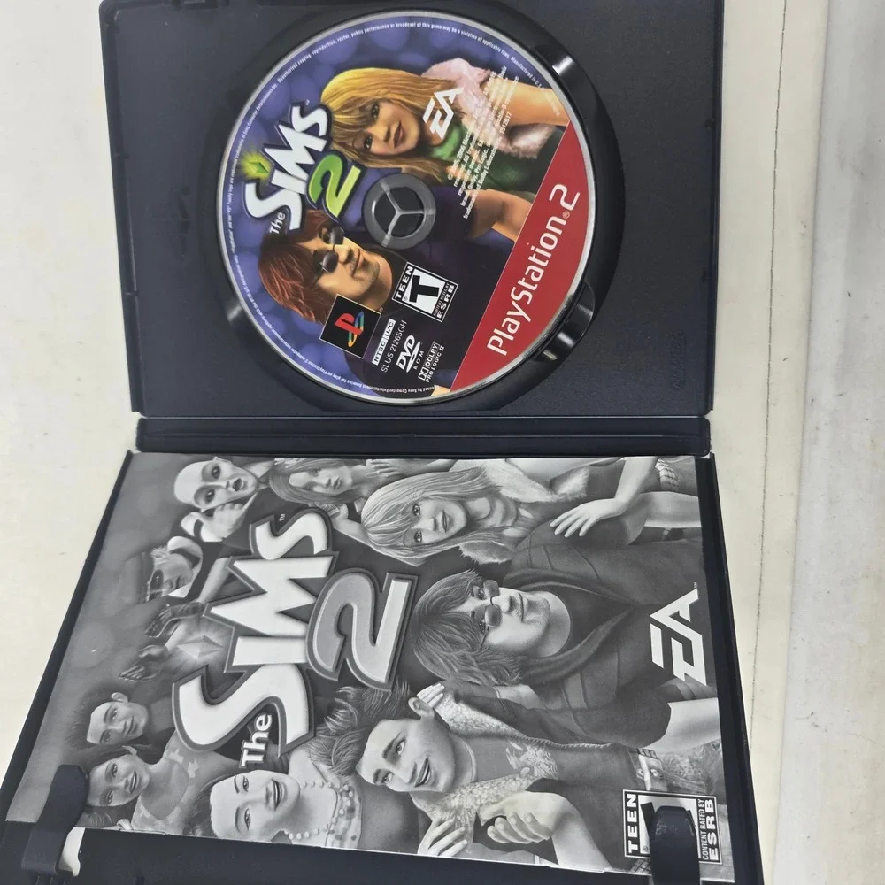 The Sims 2 PS2 PlayStation 2 Greatest Hits EA Games SLUS 21265GH Case Manual